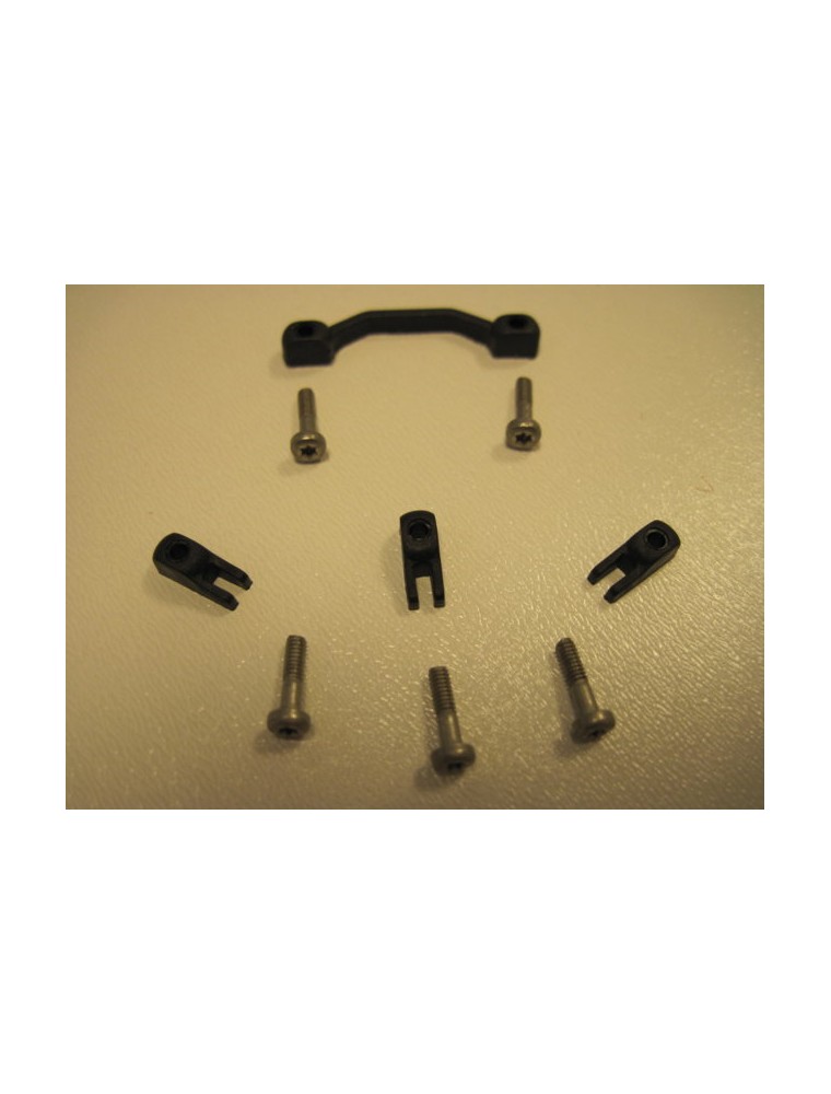 THUNDERSLOT - pods for motor mount/chassis kit (4 pods, 5 torx screw 1.8 x 8 mm)