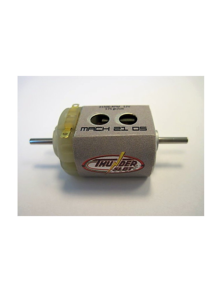 THUNDERSLOT - motor Mach 21500 rpm at 12 volts 175g/cm DOUBLE SHAFTS 