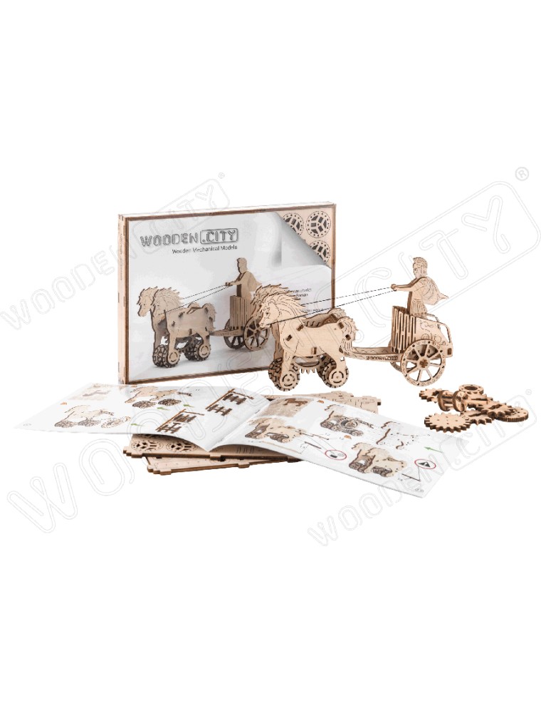 WOODEN.CITY - Vehicles Series - Roman Chariot