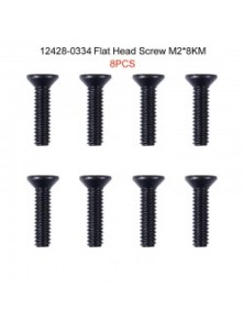 RADIOKONTROL WLT - Flat head screw M2*8 (CODICE ALTERNATIVO 12428-0116)