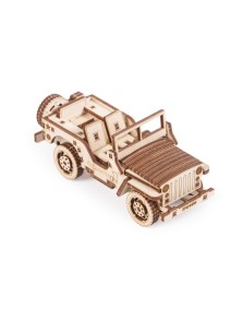 WOOD TRICK - Jeep Wooden Model