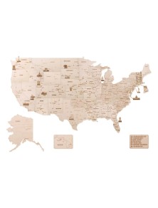 WOOD TRICK - USA Map XXL...