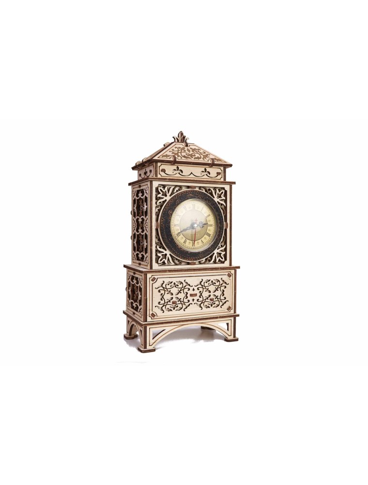 WOOD TRICK - Classic Clock Wooden 3D Model