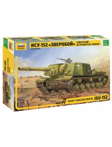 ZVEZDA - 1/35 ISU-152 Soviet Tank Destroyer