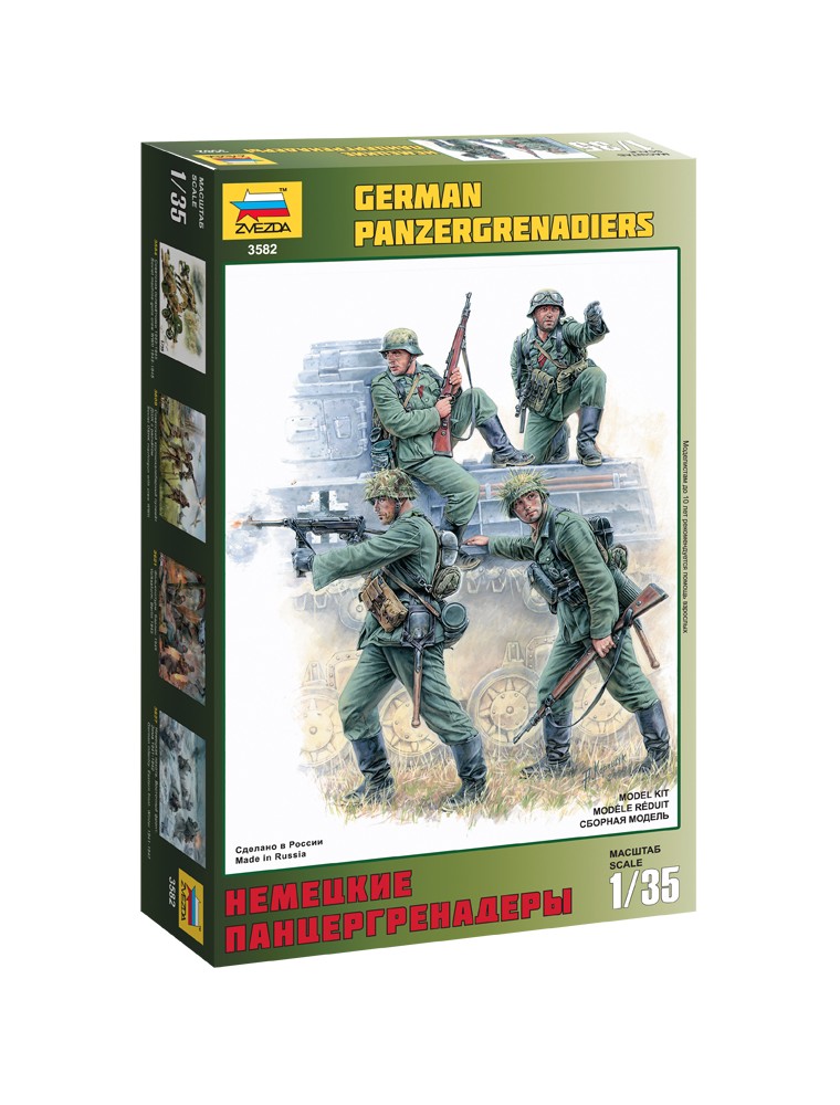 ZVEZDA - 1/35 German Panzergrenadiers