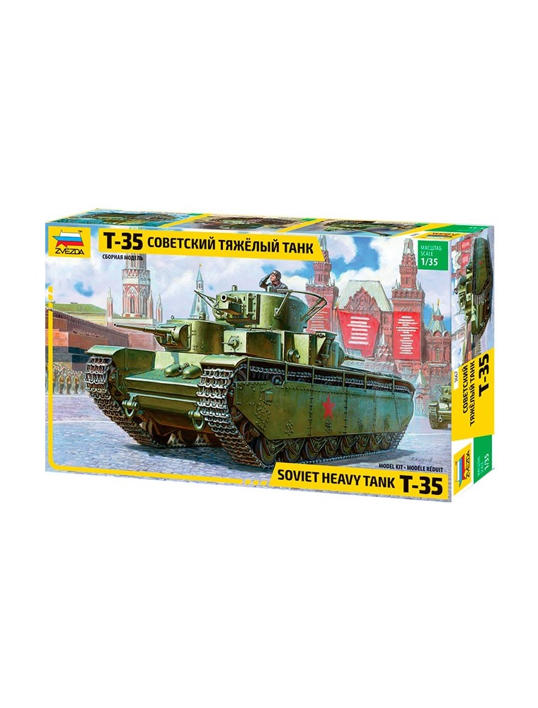 ZVEZDA - 1/35 T-35 Soviet Heavy Tank