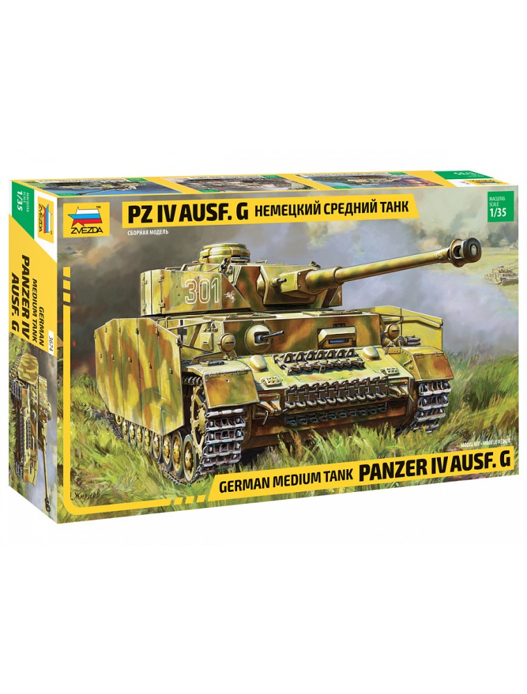 ZVEZDA - 1/35 Panzer IV Ausf.G Sd.Kfz.161