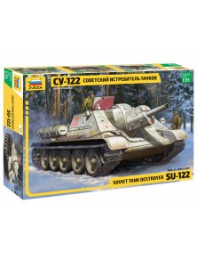 ZVEZDA - 1/35 SU-122 Soviet...