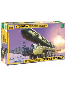 ZVEZDA - 1/72 "Topol" SS-25 "Sickle" Russian Intercontinal Ballistic Missile Launcher