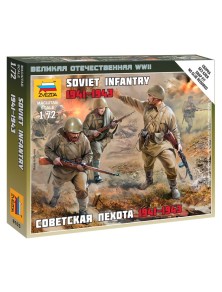 ZVEZDA - 1/72 Soviet Infantry 1941-1943