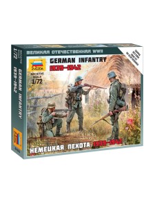 ZVEZDA - 1/72 German Infantry 1939-1942