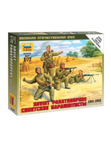 ZVEZDA - 1/72 Soviet Paratroopers 1941-1943