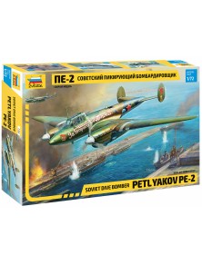 ZVEZDA - 1/72 Soviet Dive Bomber Petlyakov PE-2