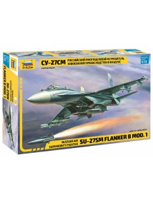 ZVEZDA - 1/72 Russian Air Superiority Fighter SU-27SM Flanker B Mod.1