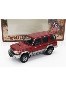 TOYOTA - LAND CRUISER LC76 2014 - RED SILVER