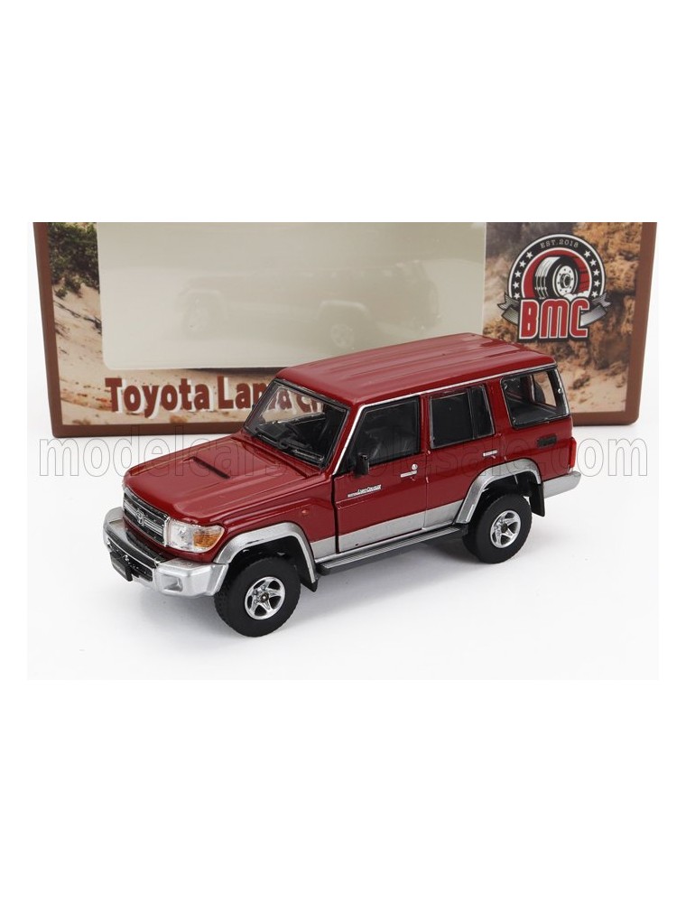 TOYOTA - LAND CRUISER LC76 2014 - RED SILVER