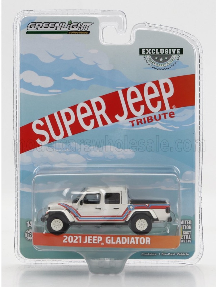 JEEP - GLADIATOR PICK-UP SUPER JEEP TRIBUTE 2021 - WHITE