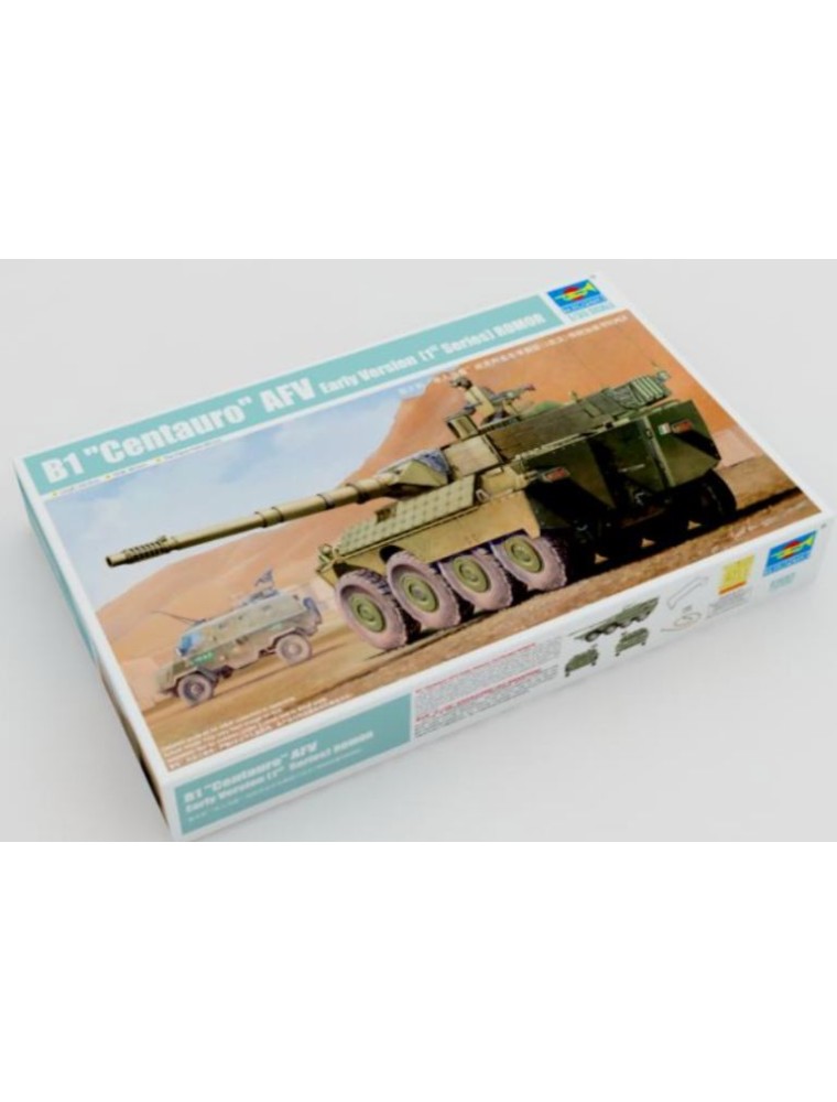 Trumpeter - Carro B1 Centauro AFV 1/35 Italiano 1a serie Romor