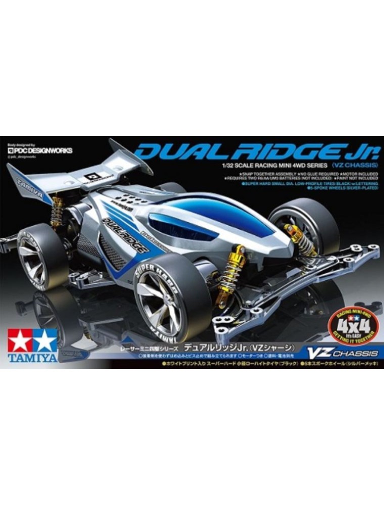 Tamiya - Dual Ridge Jr. Telaio Vz Mini4WD