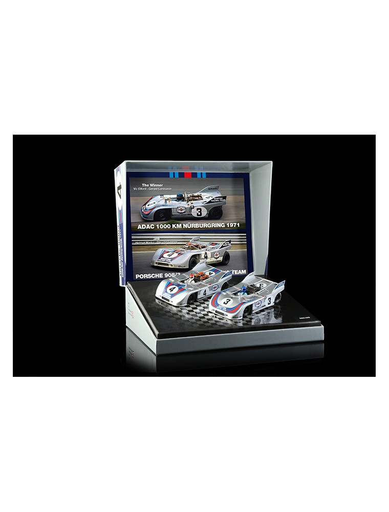 NSR - Porsche 908/3 - Martini Racing #3 and #4 - Nurburgring 1971 - Lim. Ed. Pack 500 Units