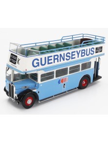 AEC - REGENT III RT LONDON GUERNSEYBUS 1947 - LIGHT BLUE WHITE