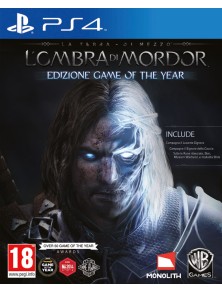 TERRA DI MEZZO-L'OMBRA MORDOR GOTY ED AZIONE AVVENTURA - PLAYSTATION 4