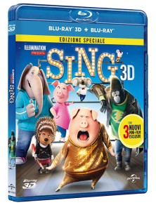 SING 3D ANIMAZIONE - BLU-RAY