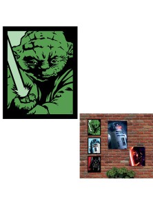 QUADRO LUMINOSO STAR WARS - YODA SMALL GADGET