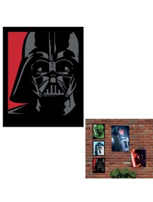 QUADRO LUMINOSO STAR WARS-DARTH VADER SM GADGET