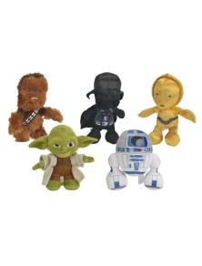 PELUCHE STAR WARS ASSORT. 17CM PELUCHES