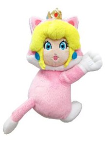 PELUCHE PEACH GATTO MANI MAGNETICHE 19CM PELUCHES