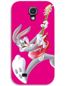 COVER BUGS BUNNY ROCK SAMSUNG S4 CUSTODIE/PROTEZIONE - MOBILE/TABLET