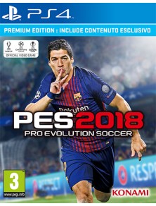 PRO EVOLUTION SOCCER 2018 PREMIUM ED. SPORTIVO - PLAYSTATION 4