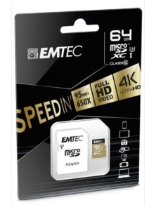 MICROSDHC 64GB CLASS10 SPEEDIN MEMORY CARD/HARD DISK CONSOLE - MEMORIE