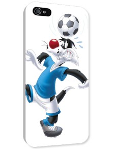 COVER SILVESTRO FOOTBALL IPHONE 4/4S CUSTODIE/PROTEZIONE - MOBILE/TABLET