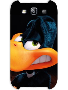 COVER DAFFY DUCK SMILE SAMSUNG S3 CUSTODIE/PROTEZIONE - MOBILE/TABLET