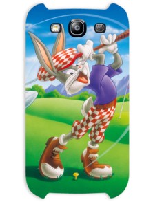 COVER BUGS BUNNY GOLF SAMSUNG S3 CUSTODIE/PROTEZIONE - MOBILE/TABLET