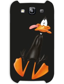 COVER DAFFY DUCK SAMSUNG S3 CUSTODIE/PROTEZIONE - MOBILE/TABLET