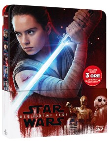 STAR WARS: GLI ULTIMI JEDI STEELBOOK (3D FANTASCIENZA - BLU-RAY