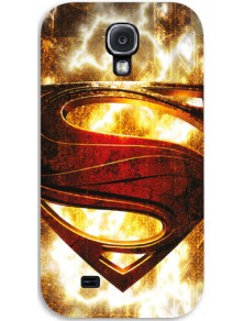 COVER LOGO SUPERMAN SAMSUNG S4 CUSTODIE/PROTEZIONE - MOBILE/TABLET