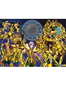 Saint Seiya - Poster "gold Saints" 1 (91.5x61)