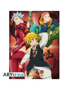 The Seven Deadly Sins - Poster "ban, King & Meliodas" (52x38)