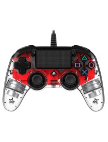 NACON CTRL WIRED ROSSO LUMINOSO PS4 JOYPAD