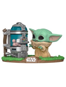 Star Wars Funko POP Vinile Figura Yoda Bambino Con Contenitore Uova 9cm