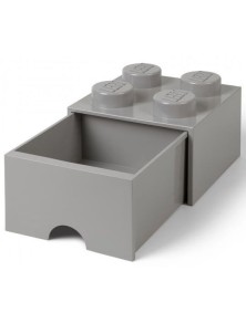 CONTENITORE LEGO BRICK 4 CASSETTO GRIGIO GADGET