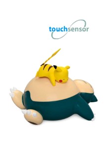 Pokemon Lampada Led Sensore Touch Snorlax E Pikachu 25 cm Teknofun