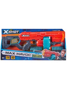 X-SHOT DART BLASTER EXCEL MAX HAVOC ARMI GIOCATTOLO