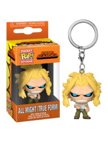 Pocket Pop Portachiavi My Hero Academia All Might Weakened State Funko