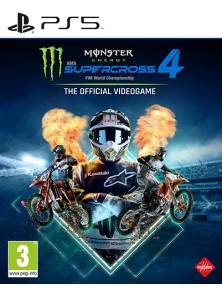 MONSTER ENERGY SUPERCROSS 4 GUIDA/RACING - PLAYSTATION 5