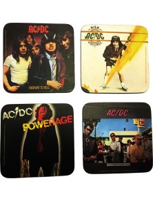 Ac/dc Sottobicchiere Pack (4) Kkl